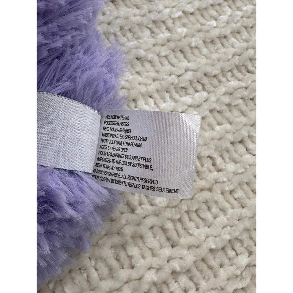 Squishable Purple Storm Cloud Plush Stuffed Animal 14